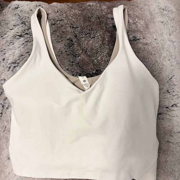 lululemon athletica Tops - White lululemon Align™ Tank Top